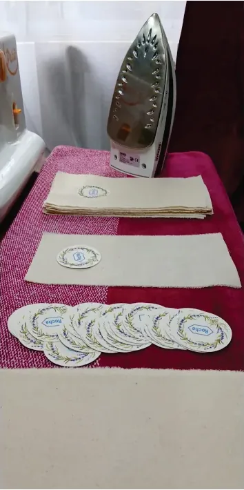 Planchado de piezas antes de la costura